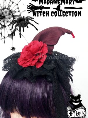 Hairpin – Witch Series – Red