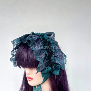 Headdress – Lace Green