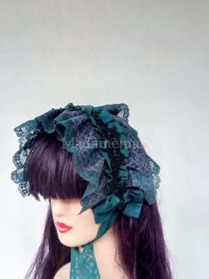 Headdress – Lace Green