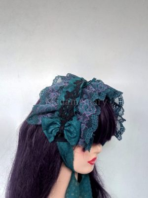 Headdress – Lace Green