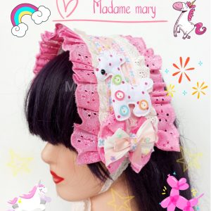 Sweet Series – Headdress – Baby Pink