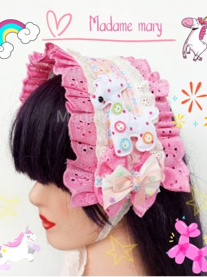 Sweet Series – Headdress – Baby Pink