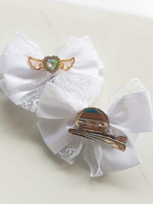 Sweet Wings – Hairpin – White