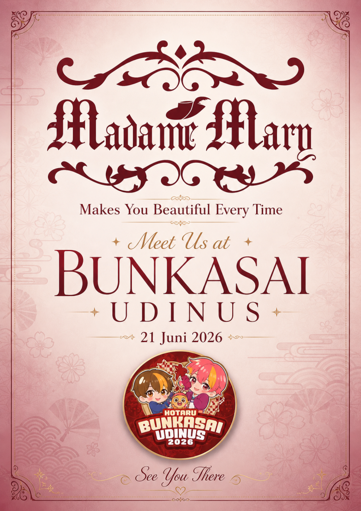 Madame Mary at Bunkasai Udinus 2026
